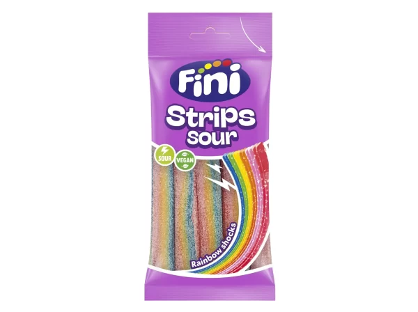 Fini Fini - Sour Strips 75 Gram 12 Zakjes (Halal)